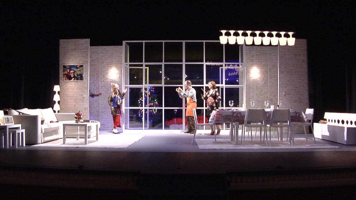 Actrices en una obra de teatro. Foto: Gobierno de España