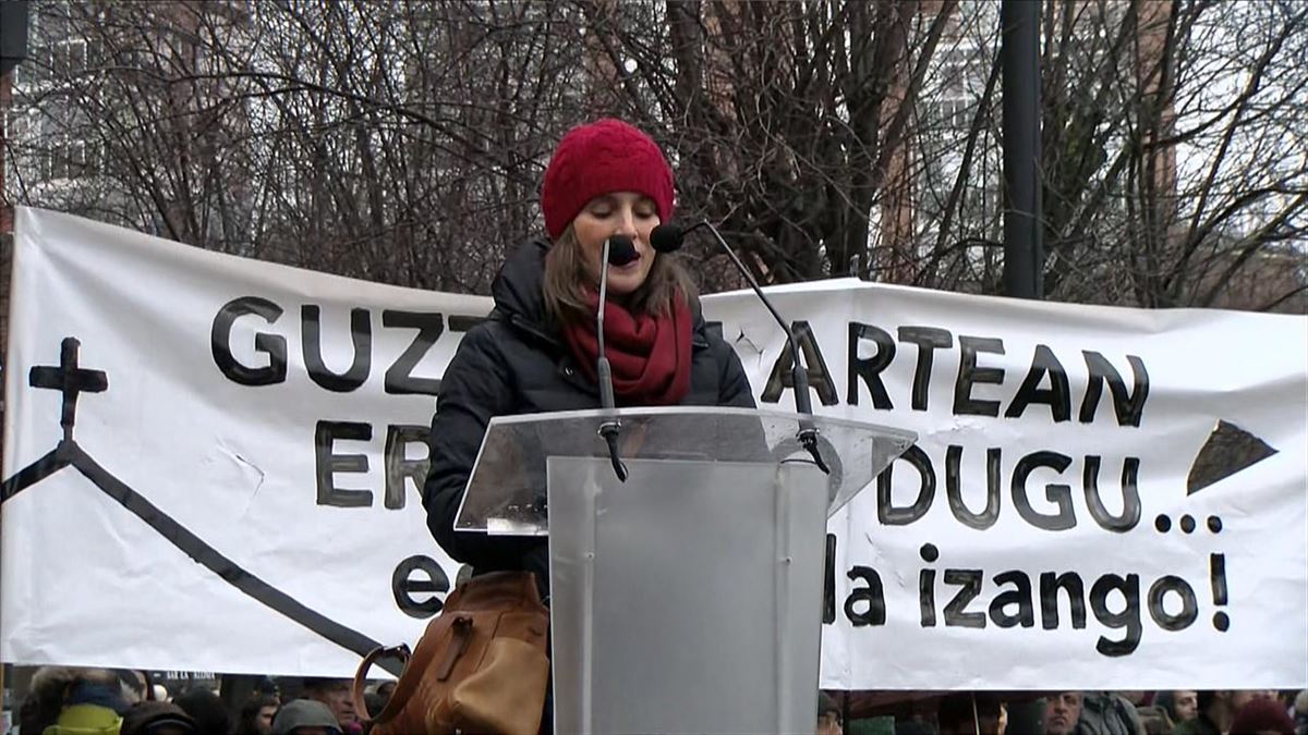Nerea Martínez, Asociación 3 de Marzo: 'Nunca olvidaremos el crimen de Estado ocurrido aquí'