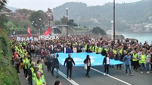 Manifestación en San Sebastián