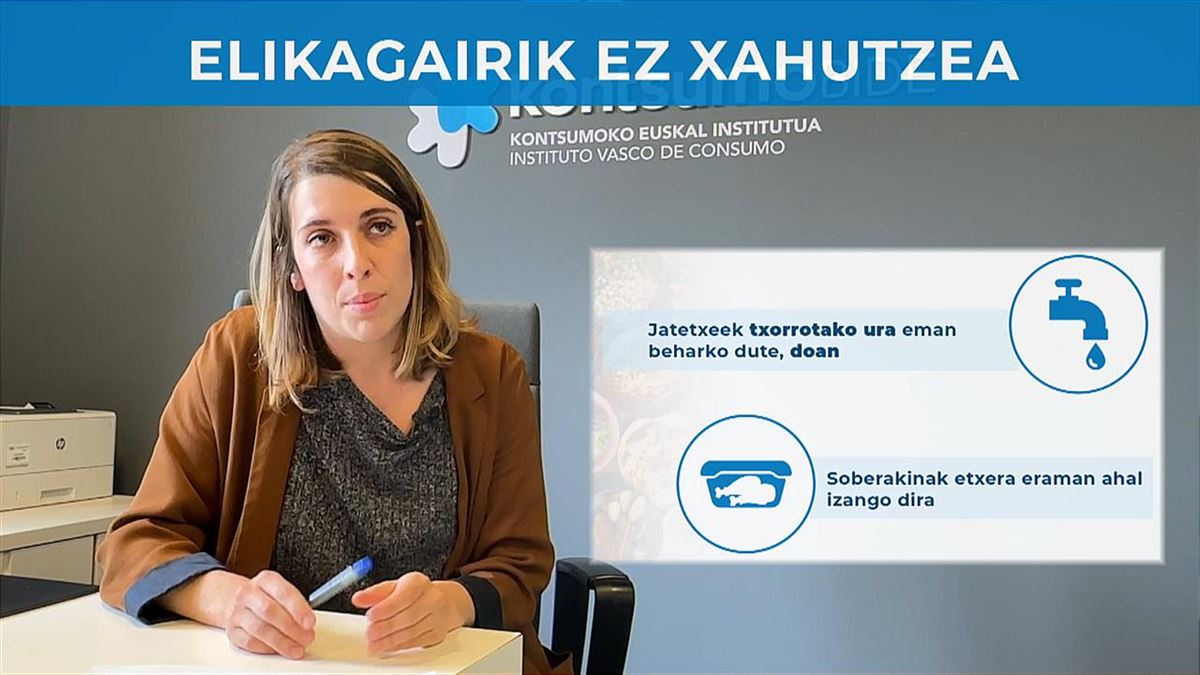 Laura Alzola Kontsumoko Euskal Institutuko zuzendaria. Irudia: EITB