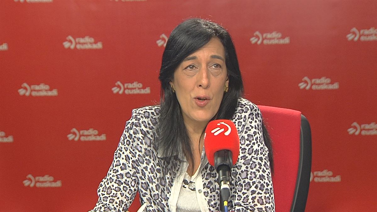 Amaia Martínez. Imagen obtenida de un vídeo de EITB Media.