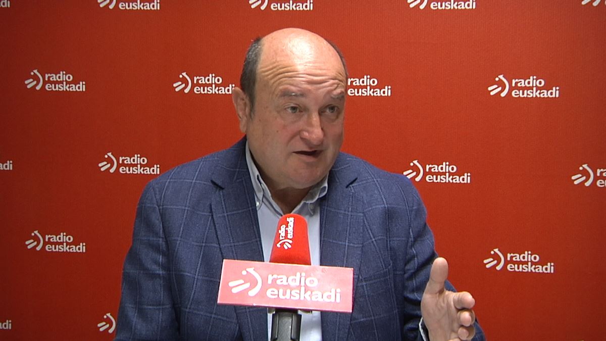 Andoni Ortuzar en Radio Euskadi.
