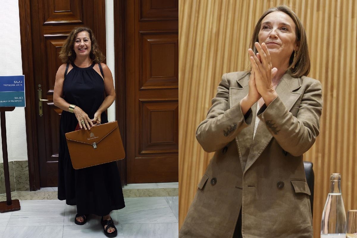 Francina Armengol (PSOE) y Cuca Gamarra (PP) son las candidatas a la presidencia del Congreso.
