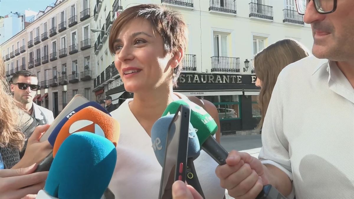 Isabel Rodríguez, sobre el acuerdo con Junts: ''Hay que atender al mandato de las urnas''