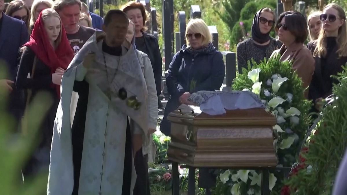 Funeral de Valery Chekalov. Foto: Reuters