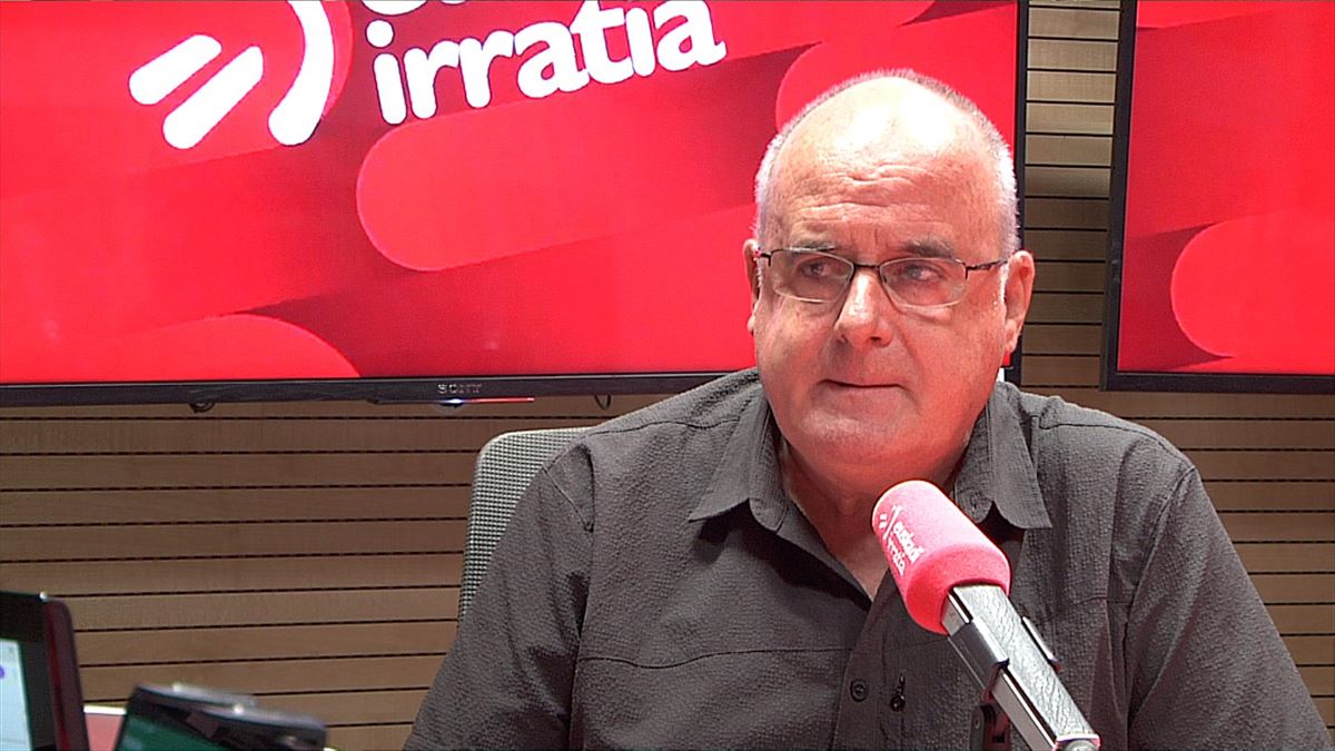 Joseba Egibar, portavoz del PNV en el Parlamento Vasco