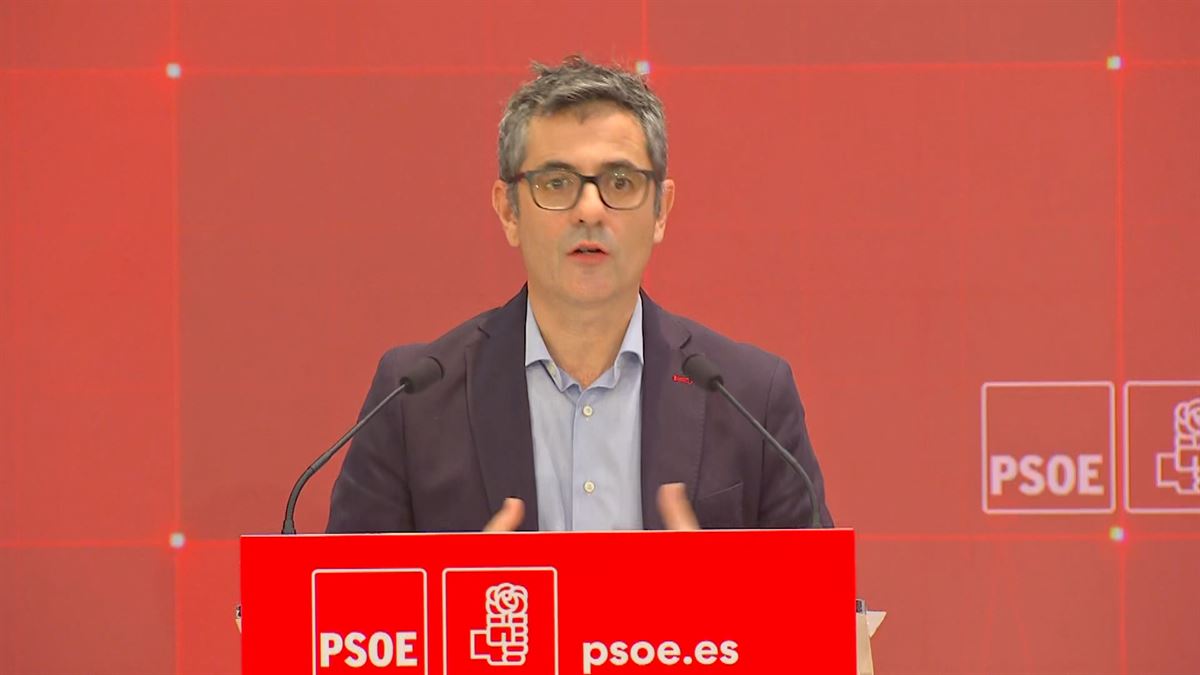 Felix Bolaños (PSOE): ''Bizikidetza hobetzeko bidean, amnistia legea negoziatzen ari gara alderdiekin''
