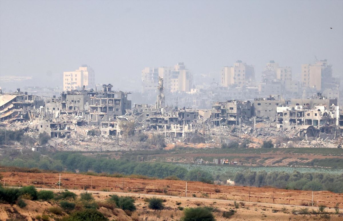 Gaza iparraldea. Argazkia: Efe