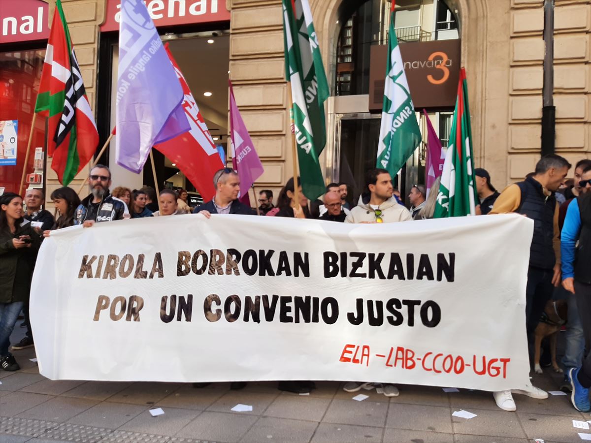 Concentración en Bilbao