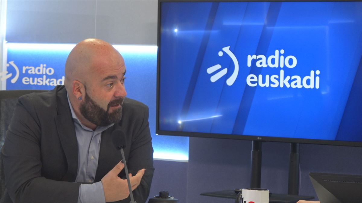 Xabier Legarreta, director de Migración y Asilo del Gobierno Vasco, en Radio Euskadi