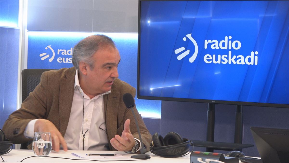 Eduardo Aretxaga, director general de Confebask, en Radio Euskadi 