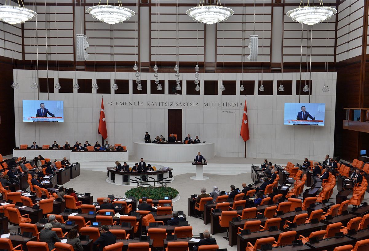 El Parlamento de Turquía, ayer.
