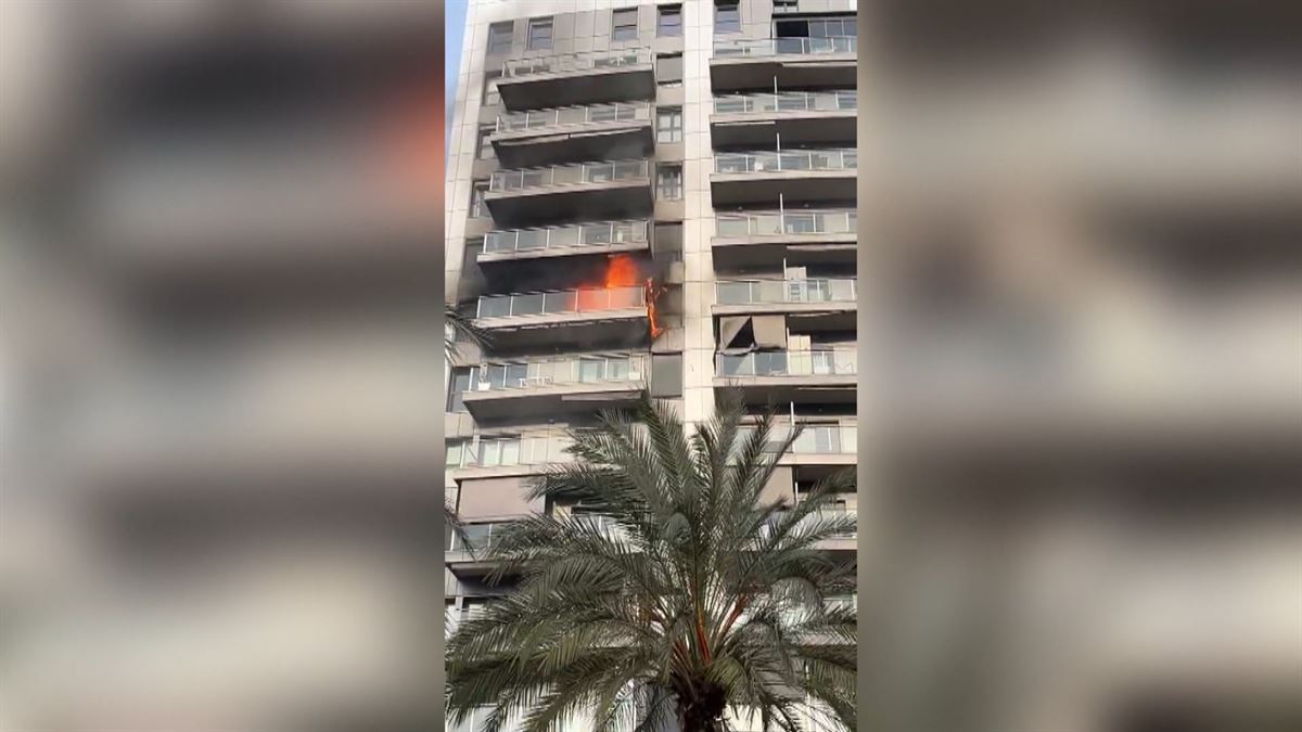 El incendio de Valencia comenzó en la quinta planta y se fue propagando al resto del edificio