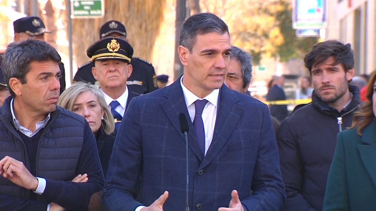Pedro Sánchez: ''La prioridad es la búsqueda de víctimas''