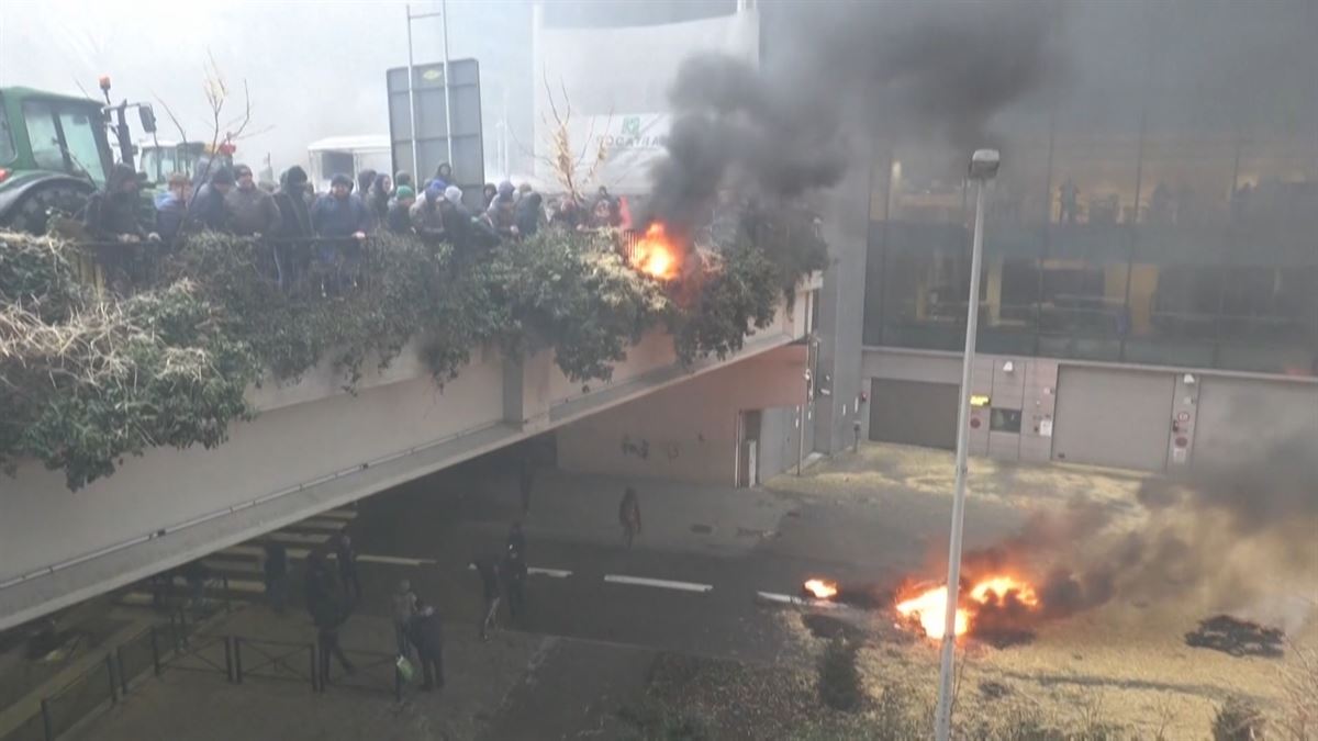 Bruselas. Imagen obtenida de un vídeo de Agencias.