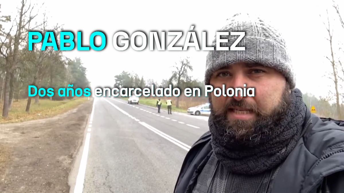 El periodista vasco Pablo González cumple dos años en una prisión polaca. Imagen: EITB