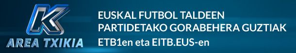 Area Txikia, ETB1en eta eitb.eus-en Euskal futbol taldeen partidetako gorabehera guztiak