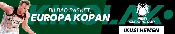 FIBA EUROPE CUP. BILBAO BASKET, EUROPA KOPAN. ikusi hemen