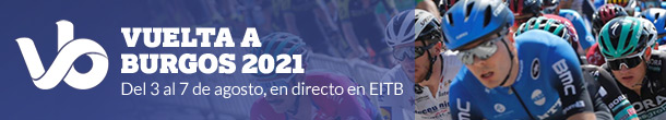 Vuelta a Burgos 2021. Del 3 al 7 de agosto, en directo en EITB