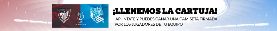 ¡Llenemos La Cartuja! Apúntate y puedes ganar una camiseta firmada por los jugadores de tu equipo