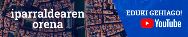 Iparraldearen onena, eduki gehiago, youtube