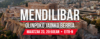 Mendilibar, Olinpoko jainko berria